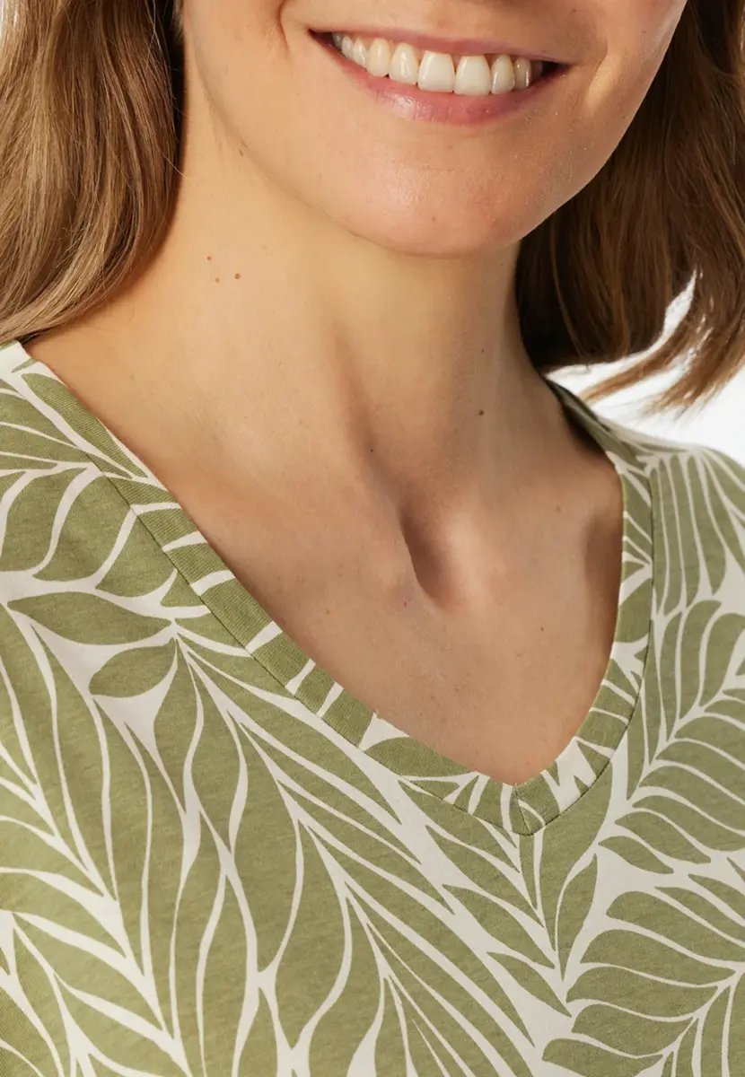 Schiesser Dames Nachthemd lange mouw - Comfort