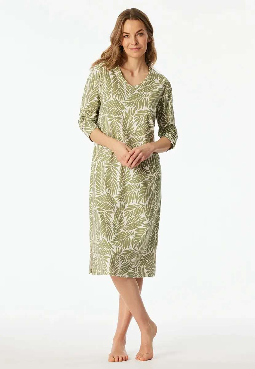 Schiesser Dames Nachthemd lange mouw - Comfort
