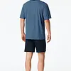 Schiesser heren shortama katoen - Comfort nightwear