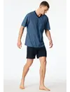 Schiesser heren shortama katoen - Comfort nightwear