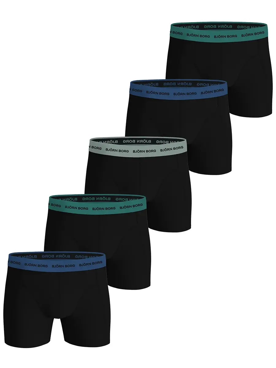 Bjorn Borg 5-Pack heren boxershorts - Cotton Stretch