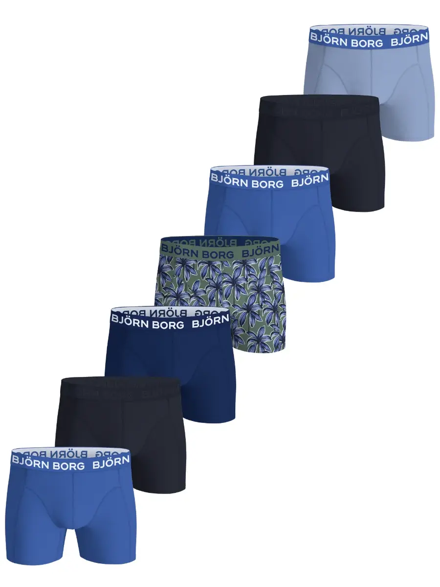 Bjorn Borg 7-pack heren boxershort -  Cotton stretch