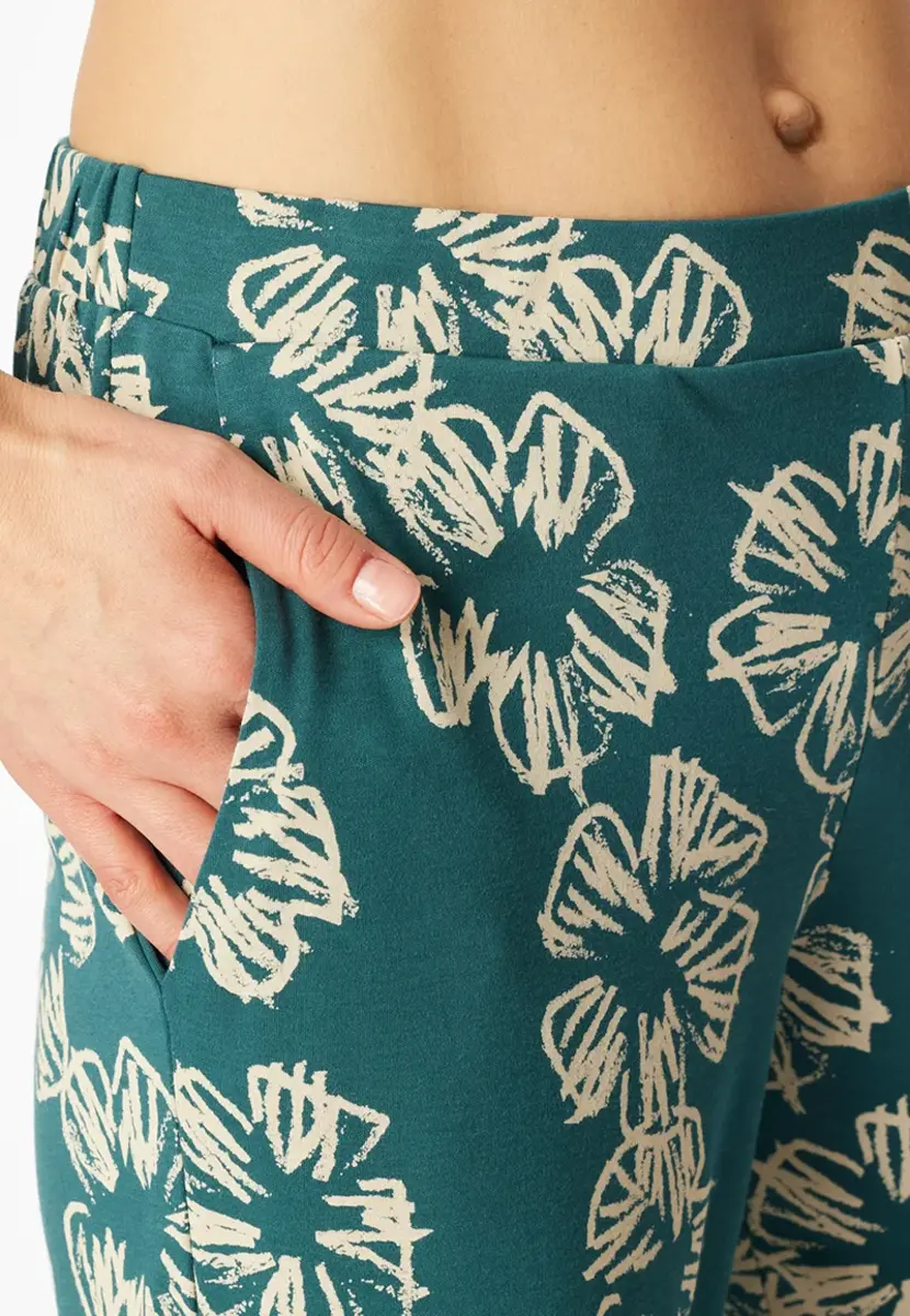 Schiesser dames pyjama Flower - Modal - Katoen