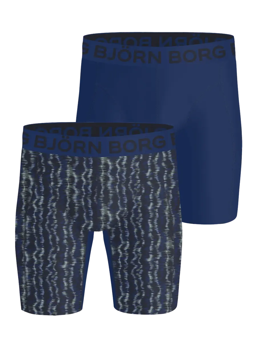 Bjorn Borg 2-Pack heren boxershort -  microfibre Lightweight- Long leg