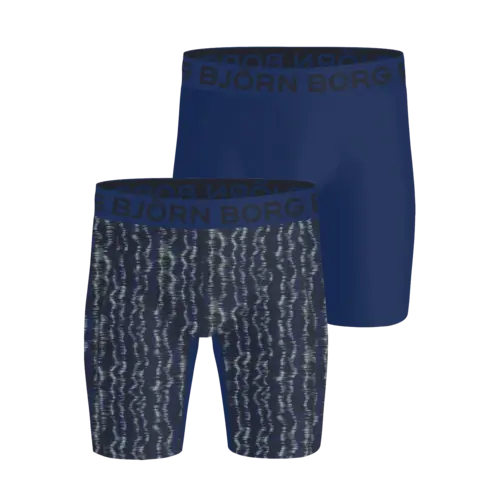 Bjorn Borg 2-Pack heren boxershort - microfiber Lightweight- Long leg Bjorn Borg 2-Pack heren boxershort - microfiber Lightweight- Long leg