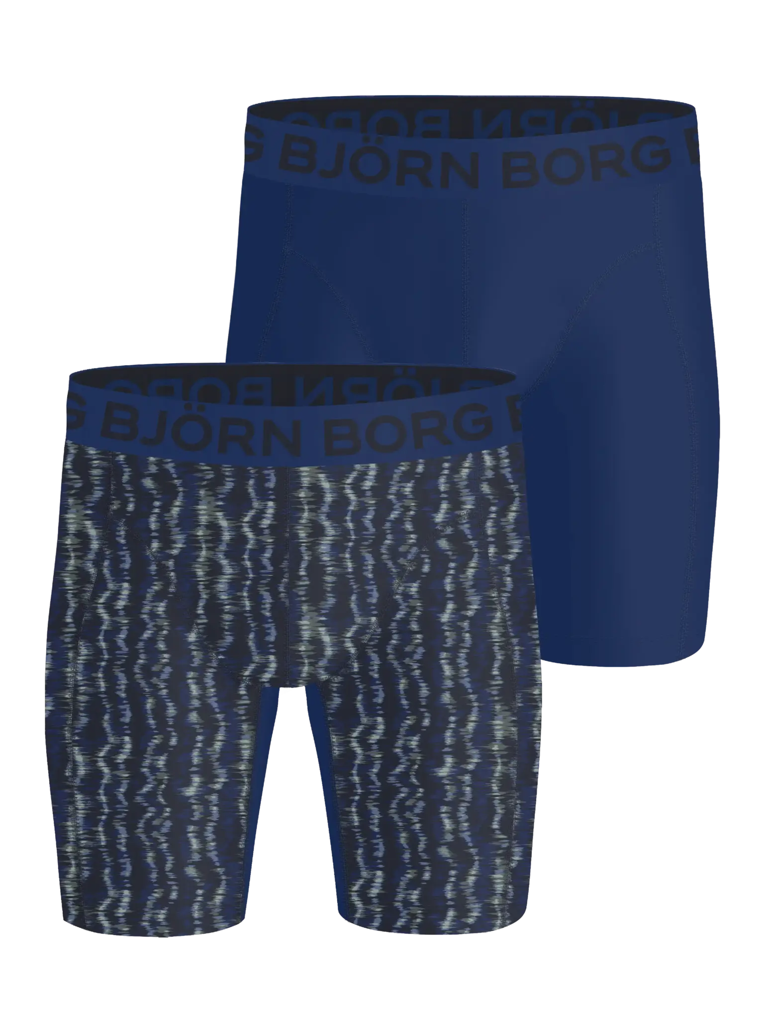 Bjorn Borg 2-Pack heren boxershort - microfiber Lightweight- Long leg Bjorn Borg 2-Pack heren boxershort - microfiber Lightweight- Long leg