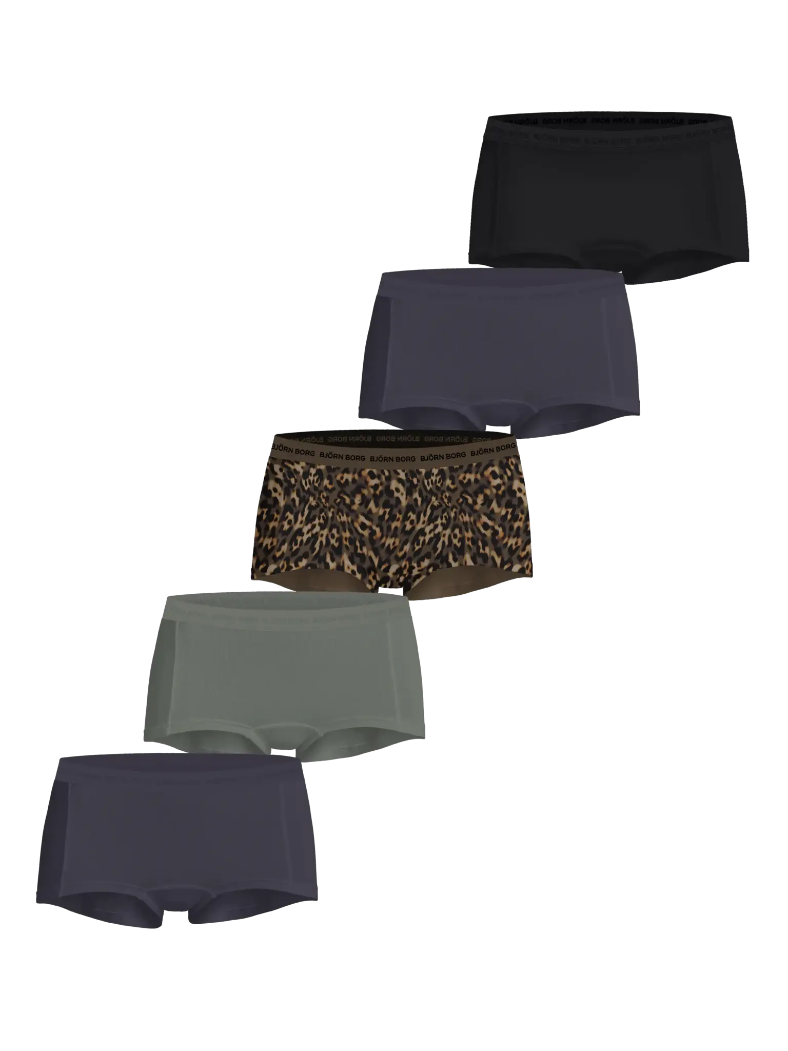 Bjorn Borg 5-pack dames boxershort- Everyday cotton  - Combi