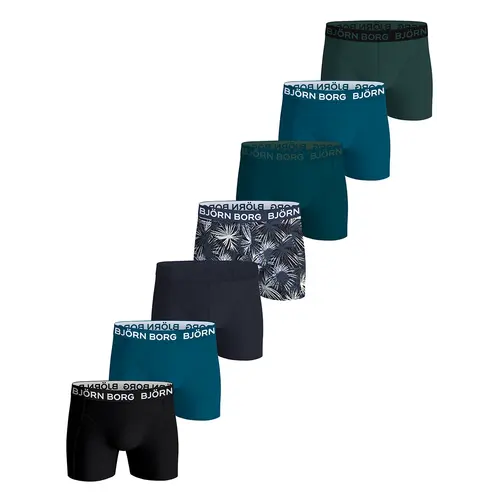 Bjorn Borg 7-pack heren boxershort - Cotton stretch core Bjorn Borg 7-pack heren boxershort - Cotton stretch core