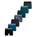 Bjorn Borg 7-pack heren boxershort -  Cotton stretch core - Blauw Combi