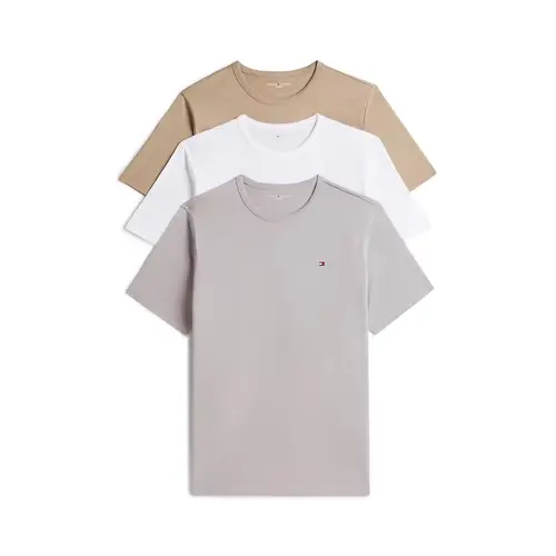 Tommy Hilfiger 3-pak Heren Katoenen T-Shirt  - O neck