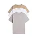Tommy Hilfiger 3-pak Heren Katoenen T-Shirt  - O neck - Combi
