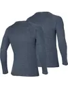 Heatkeeper 2-pack Thermo ondergoed heren - lange mouw - Warm Thermoshirt mannen - Hoge hals