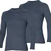 Heatkeeper 2-pack Thermo ondergoed heren - lange mouw - Warm Thermoshirt mannen - Hoge hals