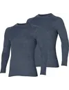 Heatkeeper 2-pack Thermo ondergoed heren - lange mouw - Warm Thermoshirt mannen - Hoge hals