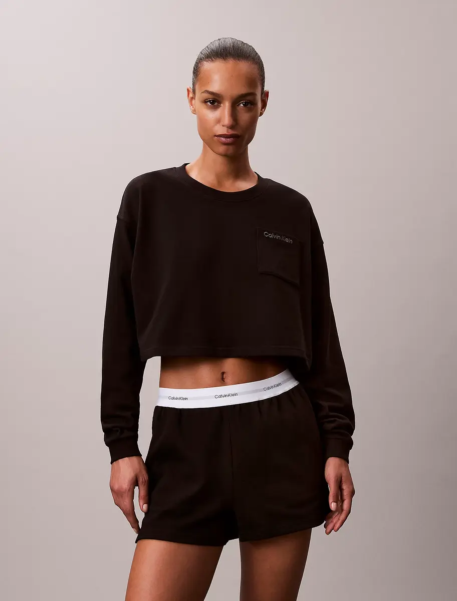 Calvin Klein Dames katoenen korte pyjamabroek