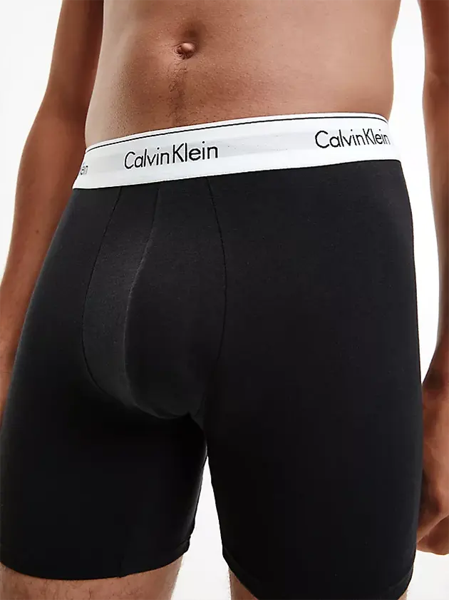Calvin Klein Heren boxershorts 3-Pack Boxer Brief -  Modern Cotton Stretch