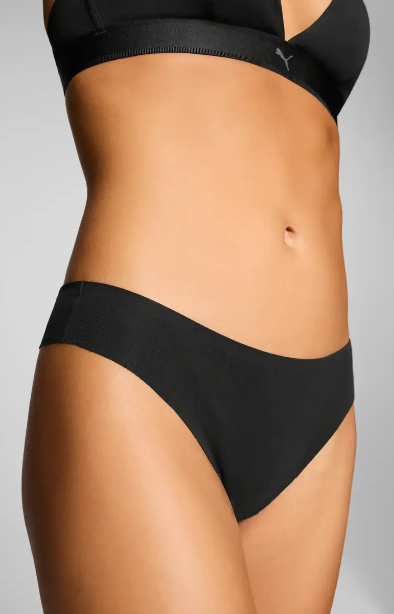 Puma 2-Pack dames strings - Katoenen strings dames multipack - Voordeelverpakking