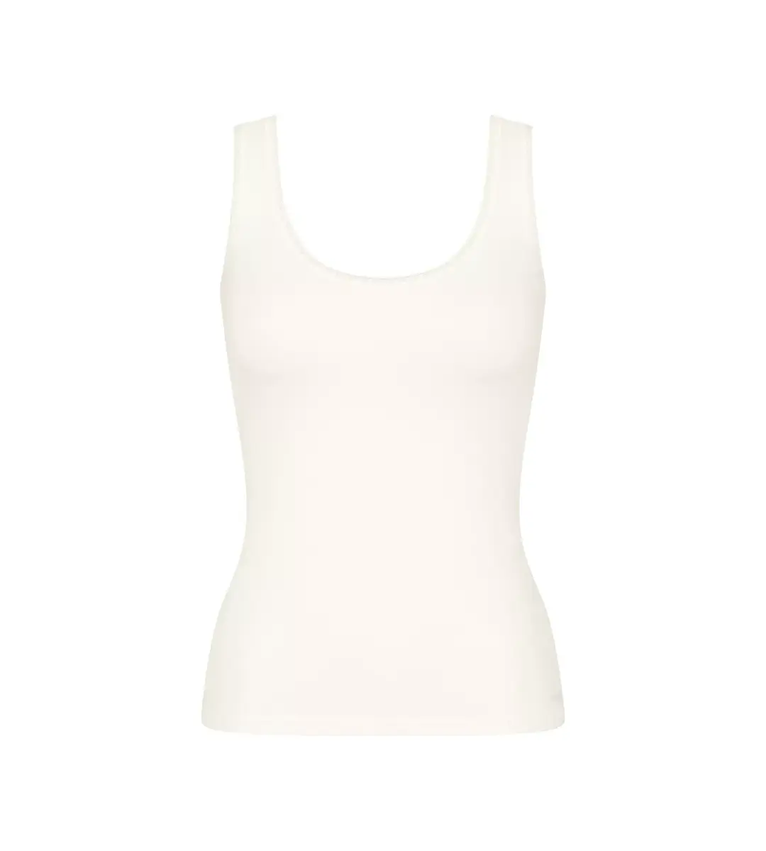 Sloggi 2-pack dames hemden GO brede band - Biologisch katoenen dames onderhemd - Ronde hals