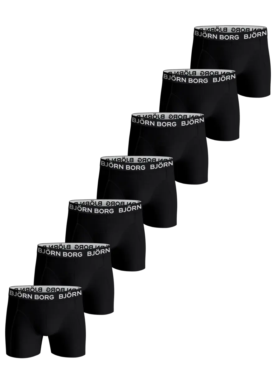 Bjorn Borg 7-pack heren boxershort -  Cotton stretch