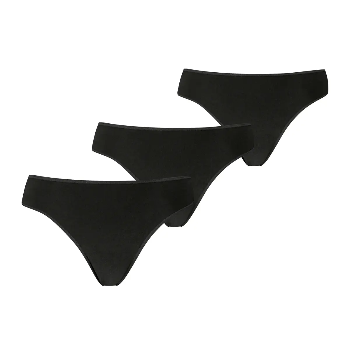 Puma 3-Pack dames string- katoen/modal