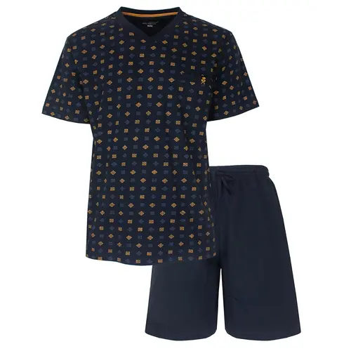 Paul Hopkins Heren shortama V-hals - Inca