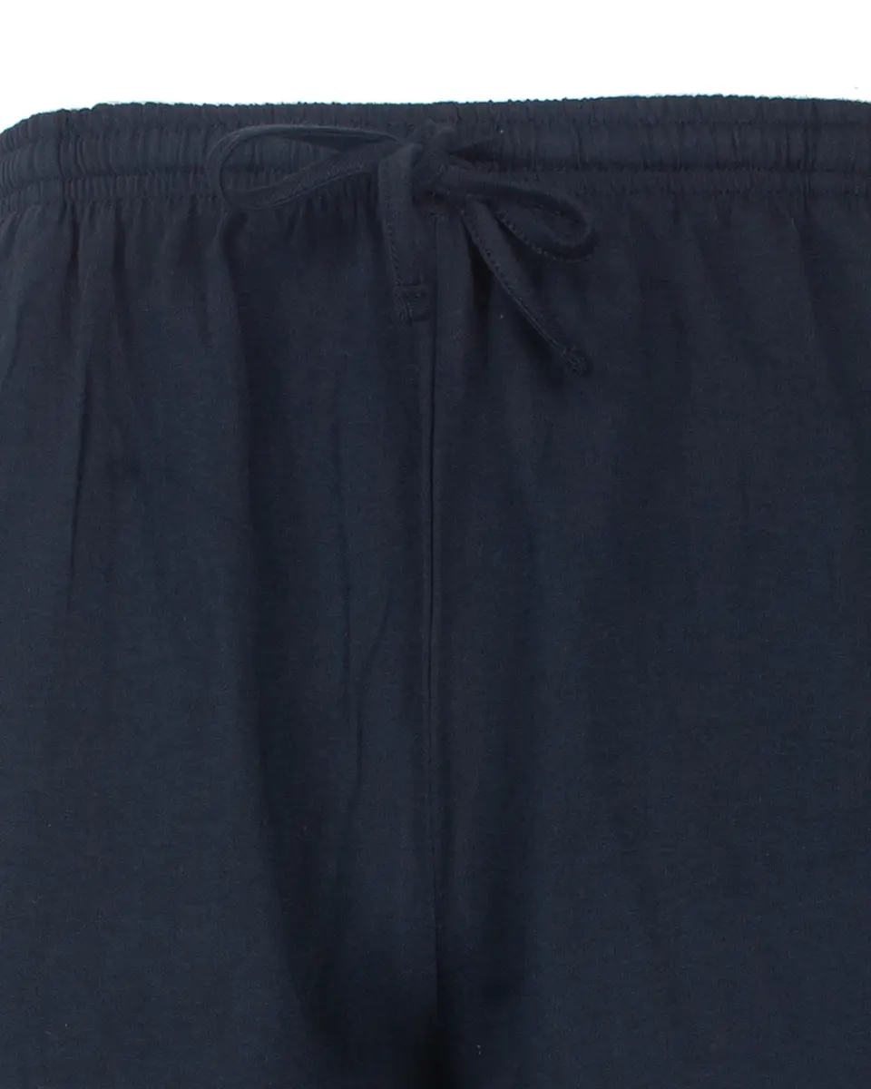 Paul Hopkins heren pyjama doorknoop - Knoopsluiting - Darkblue