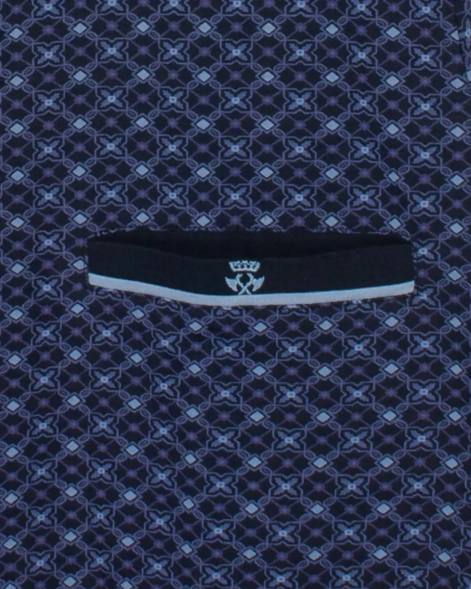 Paul Hopkins pyjama heren lange mouw - Knoopsluiting -