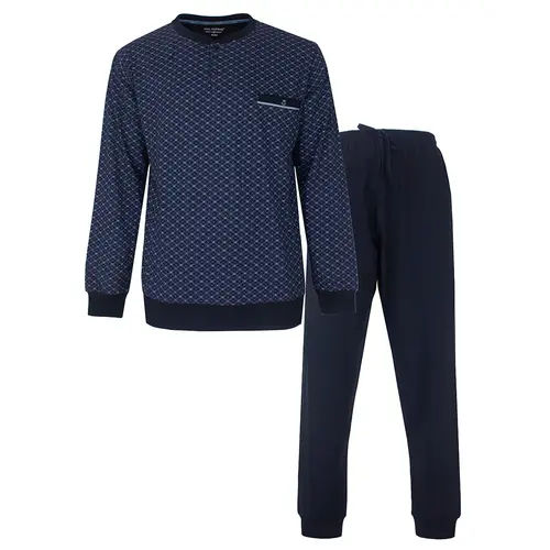 Paul Hopkins pyjama heren lange mouw - Knoopsluiting -