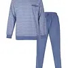 Paul Hopkins pyjama heren lange mouw - blauw/grijs