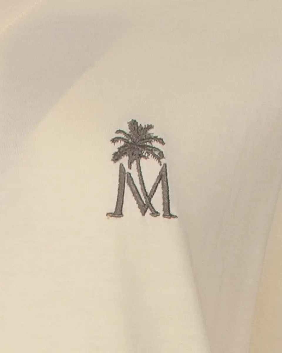 Medaillion dames pyjama lange mouw katoen - Yellow jungle