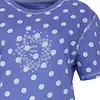 Irresistible dames nachthemd korte mouw - Blauw - "Stippen"