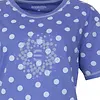 Irresistible dames shortama katoen - Blauw stippen