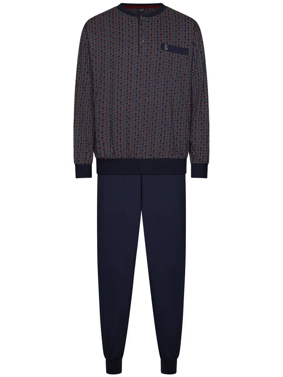 Robson Heren Pyjama katoen met knoopsluiting - Doorknoop heren pyjama 100% katoen - Copy Robson Heren Pyjama katoen met knoopsluiting - Doorknoop heren pyjama 100% katoen - Copy