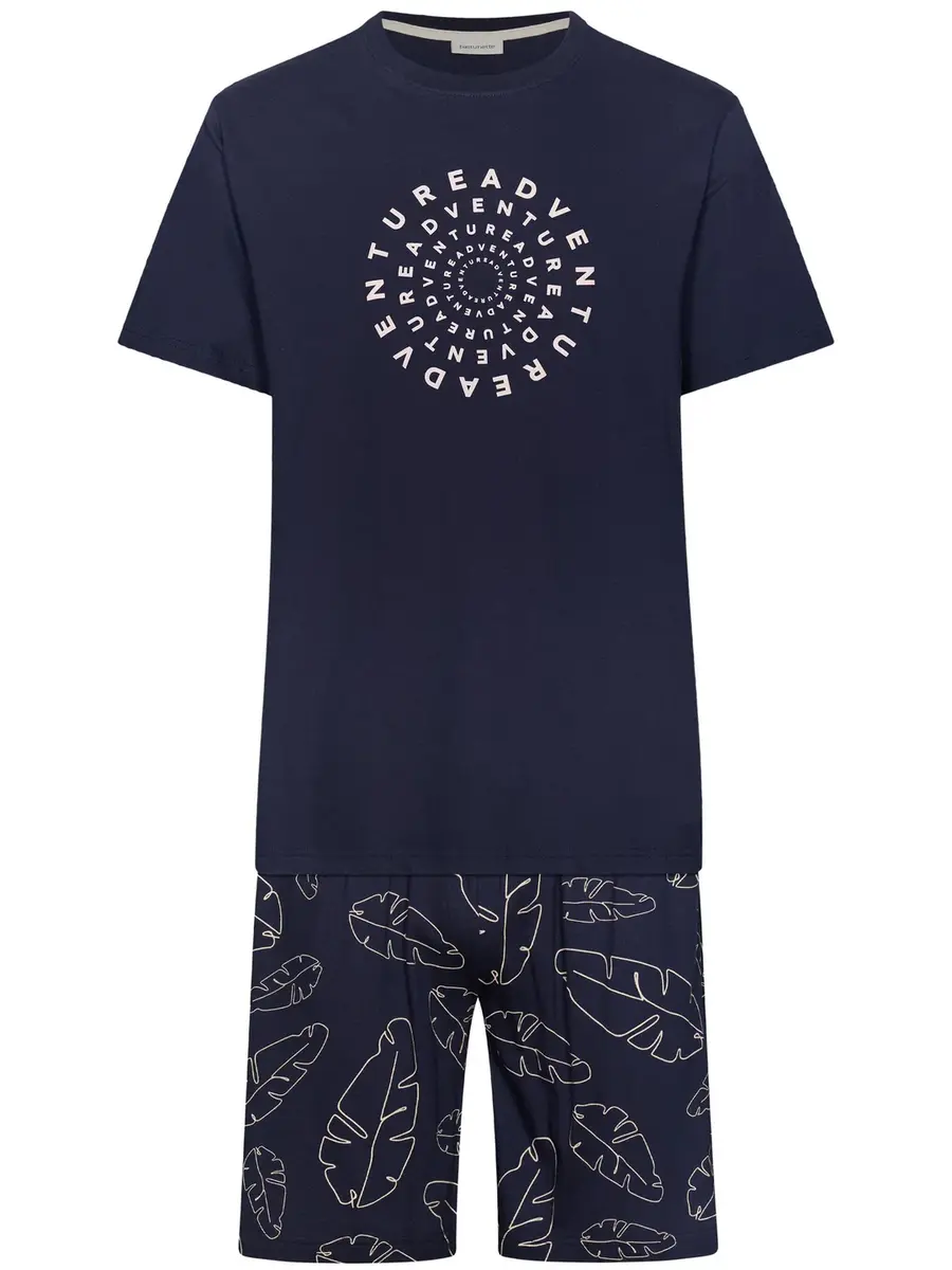 Pastunette heren shortama - Donkerblauw  - Copy