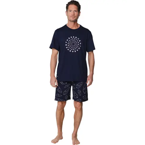 Pastunette heren shortama - Donkerblauw -Adventure Pastunette heren shortama - Donkerblauw -Adventure