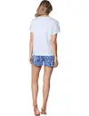 Rebelle dames shortama - Blue Bay - Zomer pyjama - Copy