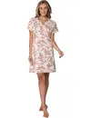Pastunette dames nachthemd korte mouw - Blossom