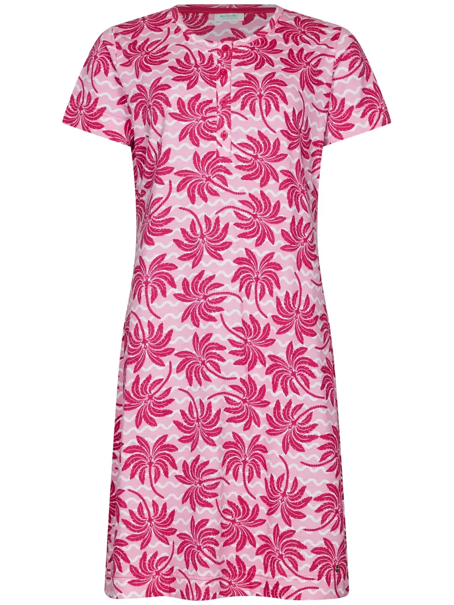 Rebelle dames nachthemd - Korte mouw - Palm Springs