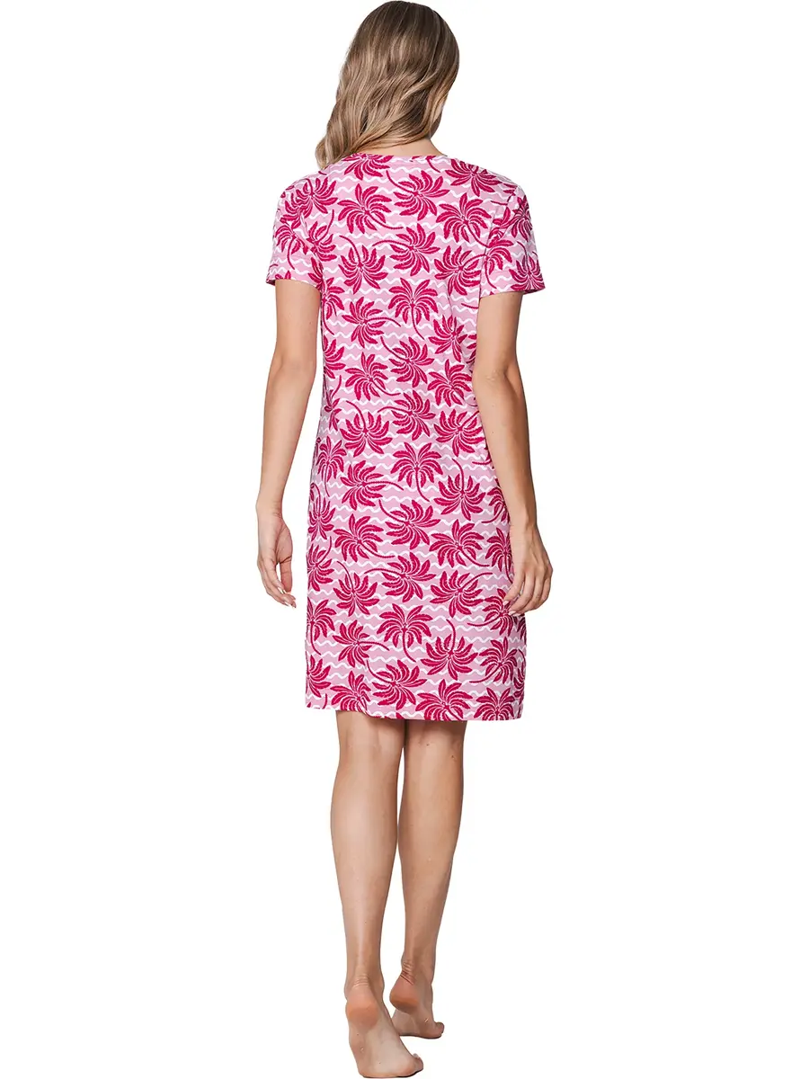 Rebelle dames nachthemd - Korte mouw - Palm Springs
