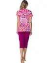 Pastunette dames capri pyjama - Shortama -  Paradise pink