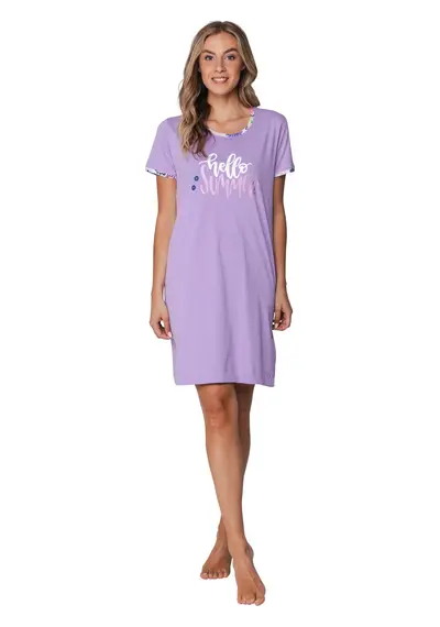 Rebelle dames nachthemd - Korte mouw - Hello Summer