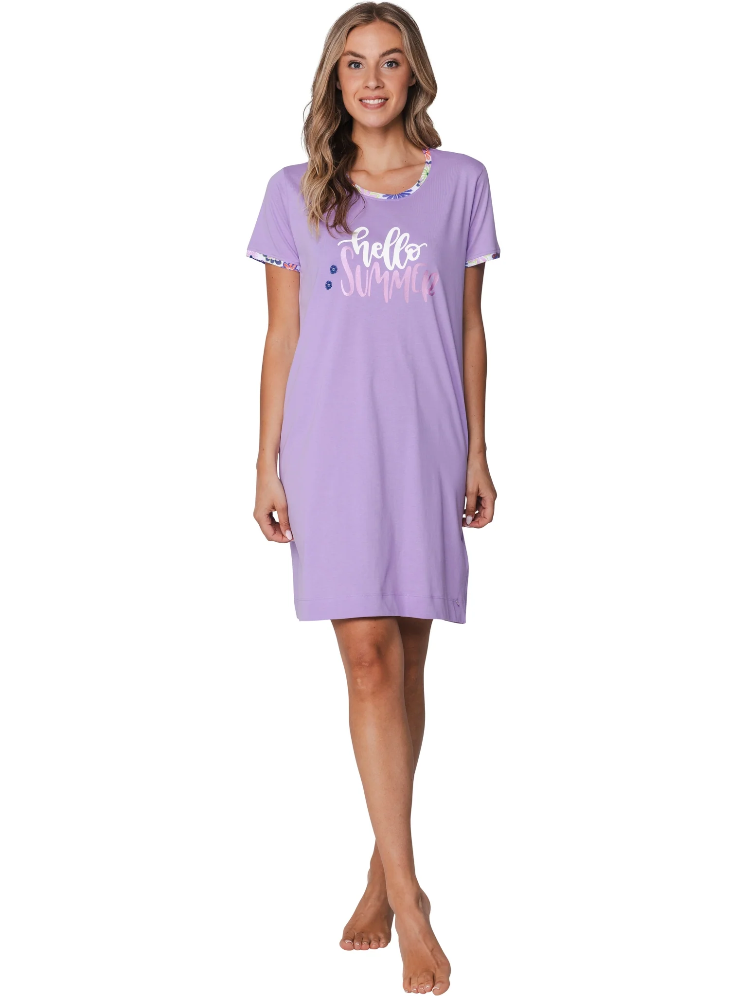 Rebelle dames nachthemd - Korte mouw - Hello Summer