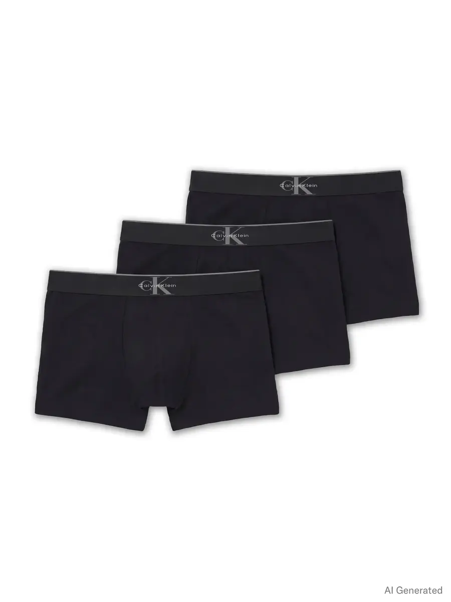 Calvin Klein 3-pack trunks - grafisch monogram Calvin Klein 3-pack trunks - grafisch monogram