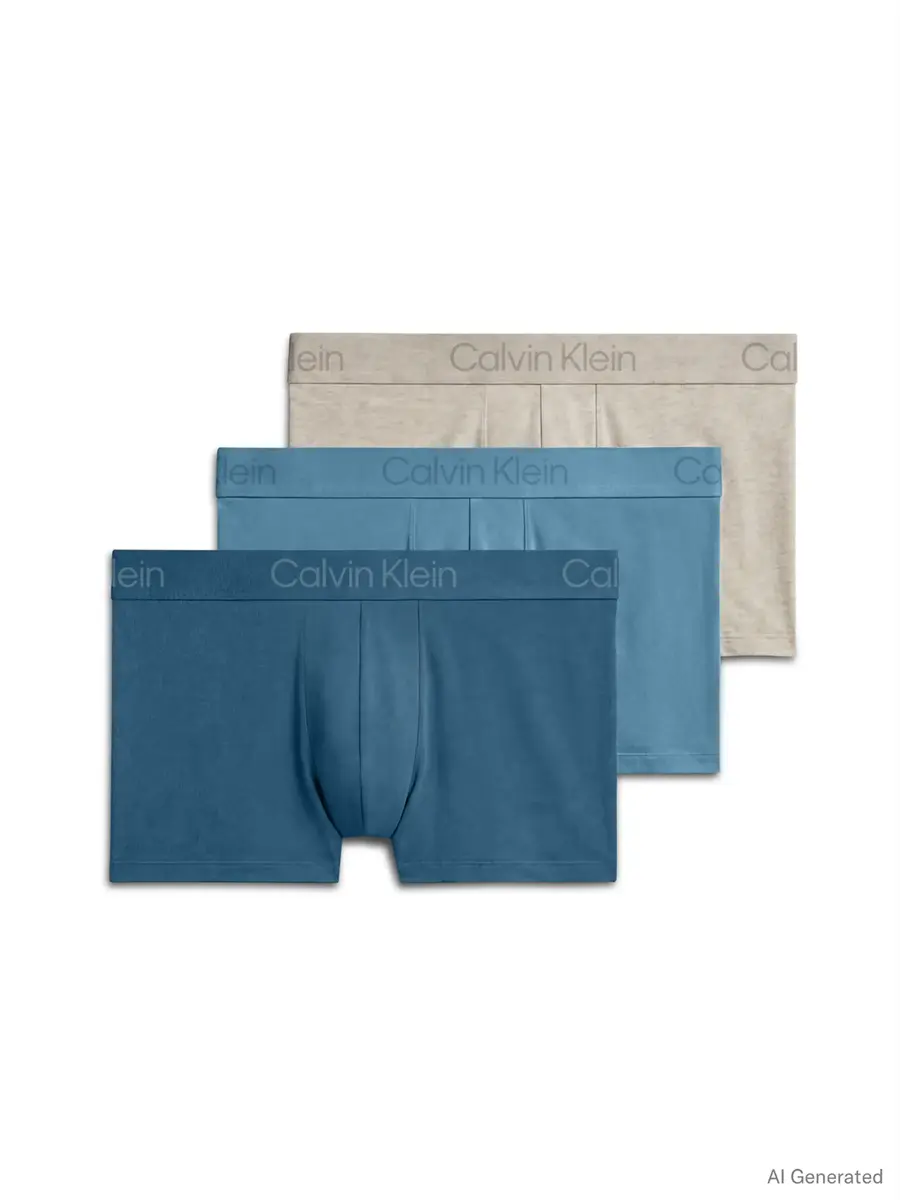 Calvin Klein 3-Pack Trunks heren - Boxershorts -  Modal