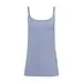 Ten Cate Secrets spaghetti hemd dames - Invisible - Naadloos vrouwen onderhemd met smalle bandjes - Powder Blue