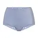 Ten Cate dames secrets kanten taille slip - Invisible - Colours - Kanten hoge dames maxi slip naadloos - Powder Blue