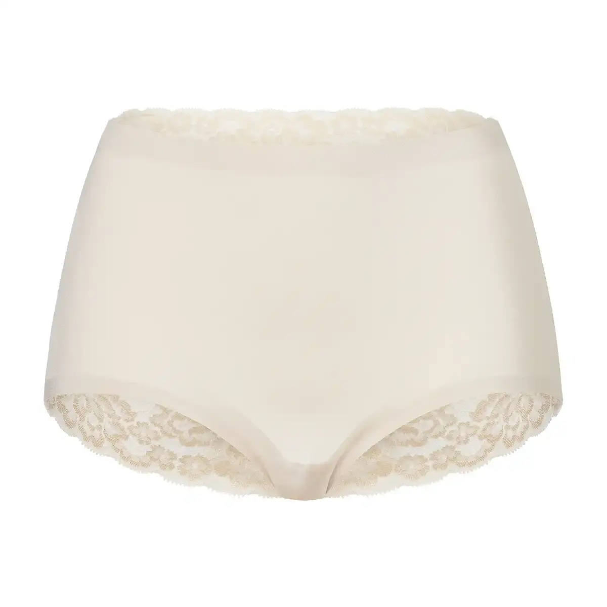 Ten Cate dames secrets kanten taille slip - Invisible - Colours - Kanten hoge dames maxi slip naadloos