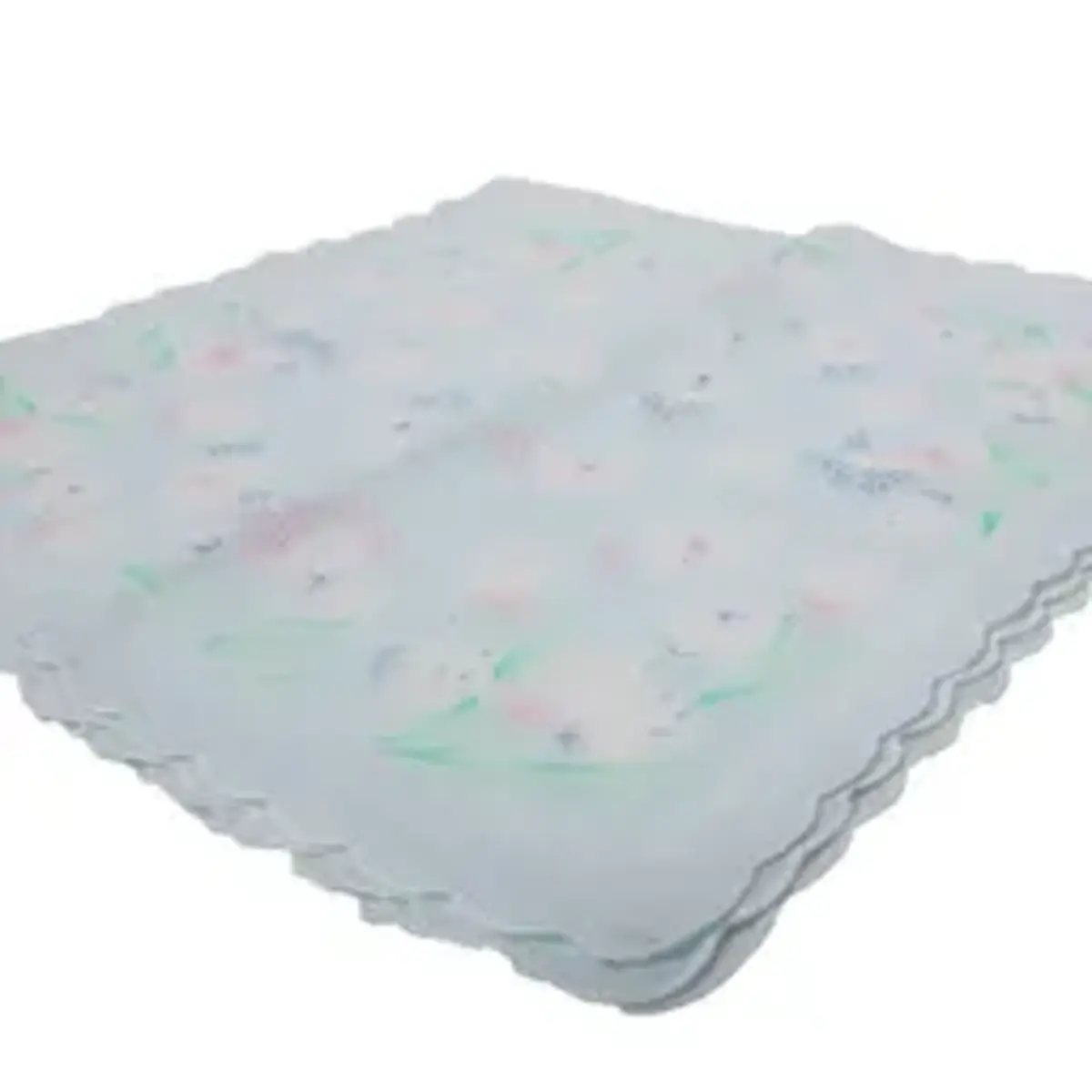 Tiseco Dames zakdoeken Bloem kant Lucie 12 St