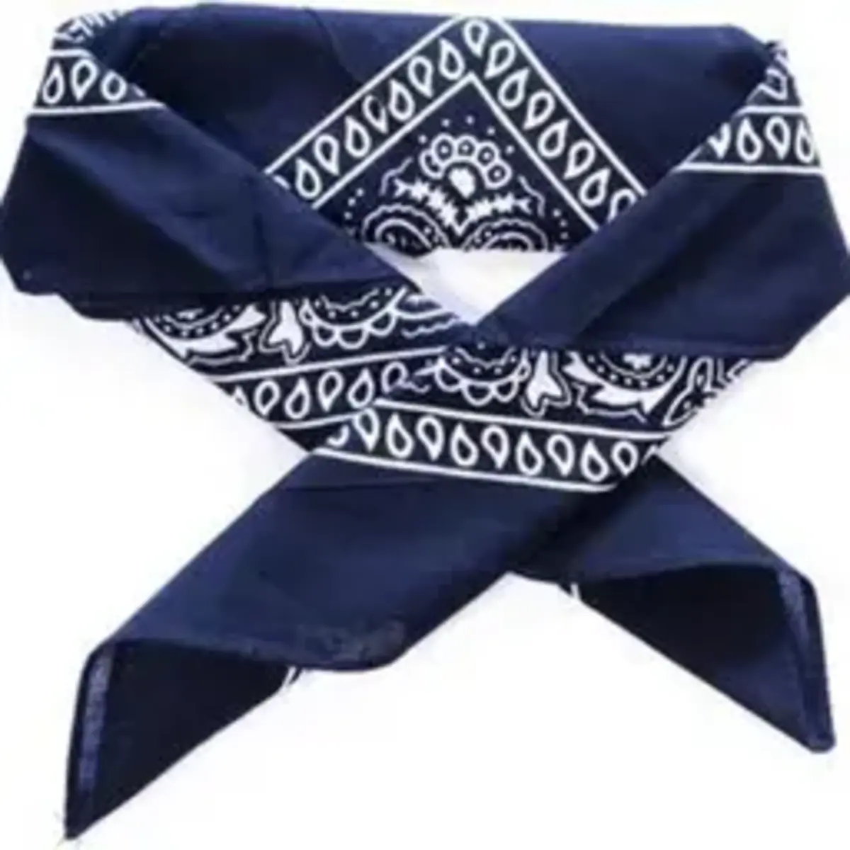 Bandana Rain Drop rood 54 x 54 cm - Katoenen bandana