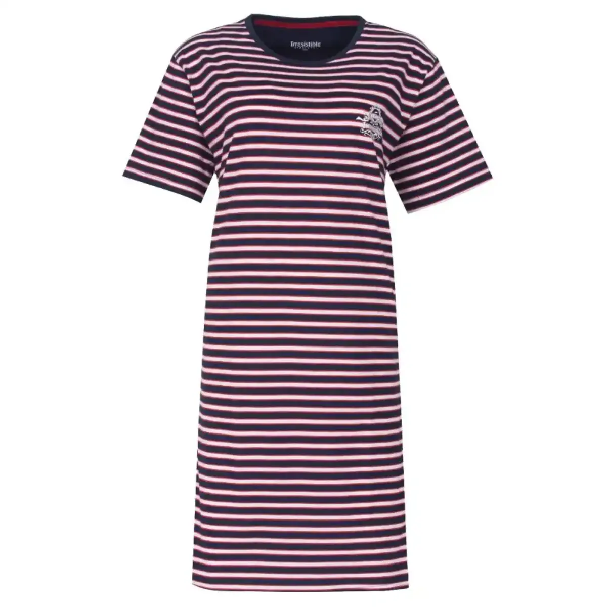 Irresistible dames nachthemd korte mouw -Mood Indigo Blue